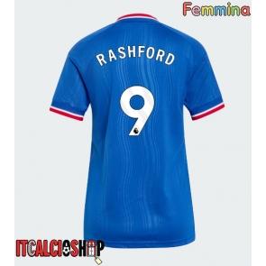 Manchester United Marcus Rashford #9 Seconda Maglia Femmina 2026-27 Manica Corta